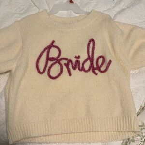 Bride Sweater